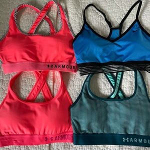 LOT under armour sports bras